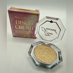 NEW Too Faced Disco Crush Multi-Use Eye + Face Sparkle: HYPNOTIC